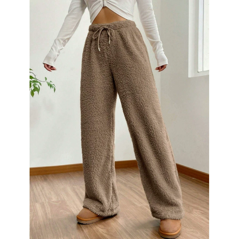 (Cross-border trading), spring summer sweatshirt, fashionable velvet keep warm trousers for leisure, European style