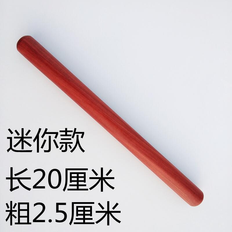 Cardíaco rojo de madera de jujube rodillo de fideos rodillo de fideos casero rodillo de fideos de madera sólida rodillo de fideos comercial rodillo de fideos no de madera de pera tamaño pequeño pellizco