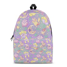 独立站新款卡通印花来图印制学生书包全印花拉链儿童背包一件代发