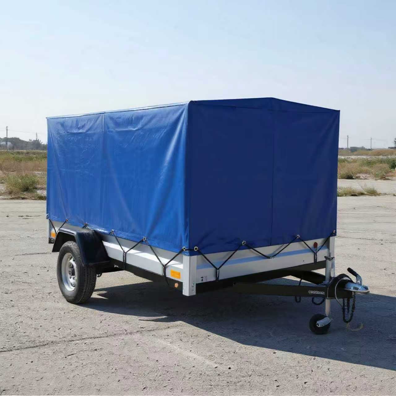 Cross-Border Hot-Selling Trailer Tarpaulin, Trailer Cover, Car Tarpaulin, Cargo Cover, Waterproof and Uv Protection