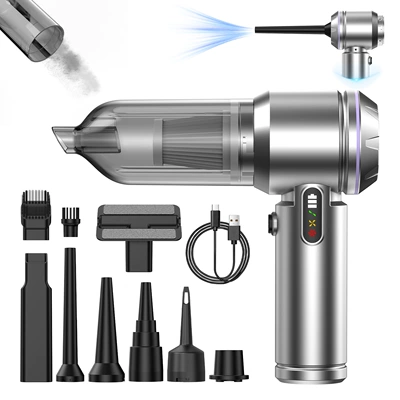 Blowing and Air Extraction Small Mini — Tozsoranlar - cy-108-silver-purple-round-hood