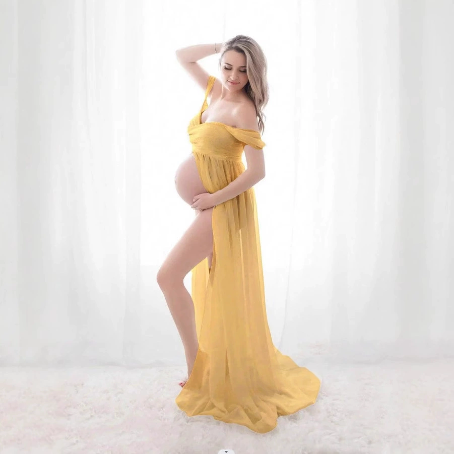 Платье для беременных для фотосессий, длинная юбка, Amazon