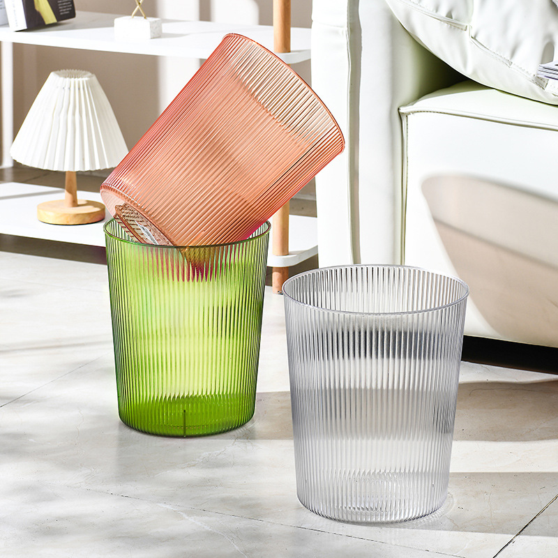 Sanxiyi lujo ligero vent transparente basura basura simple sala de estar basura del baño basura de alto valor de cara basura al por mayor