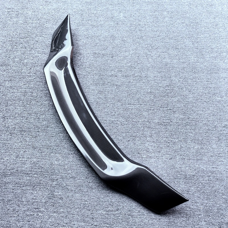 Applicable to 2021-2023 Audi A3L models: RS3-style carbon fiber roof spoiler, no drilling required