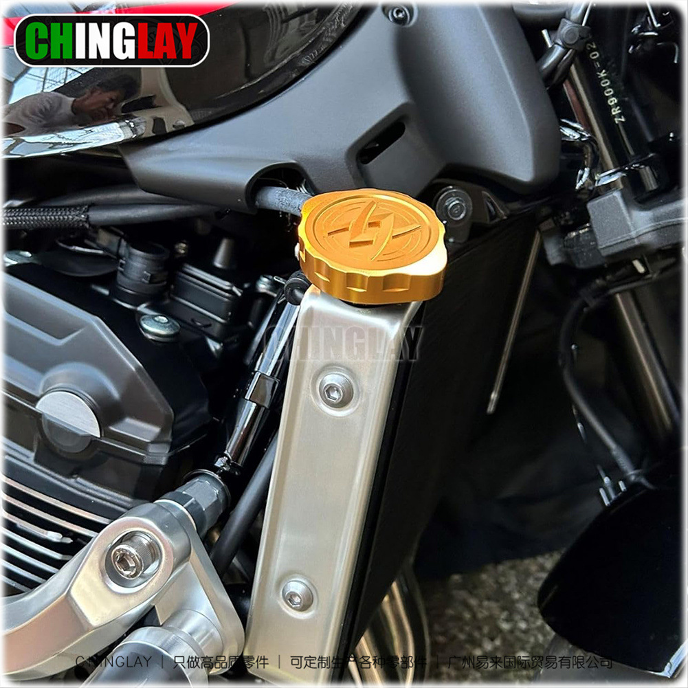 Z900RS散热器装饰盖兼容川崎Z 650RS 改装保护水箱盖2021-2024