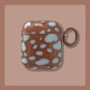IMD soft shell transparent brown and blue color block + hook