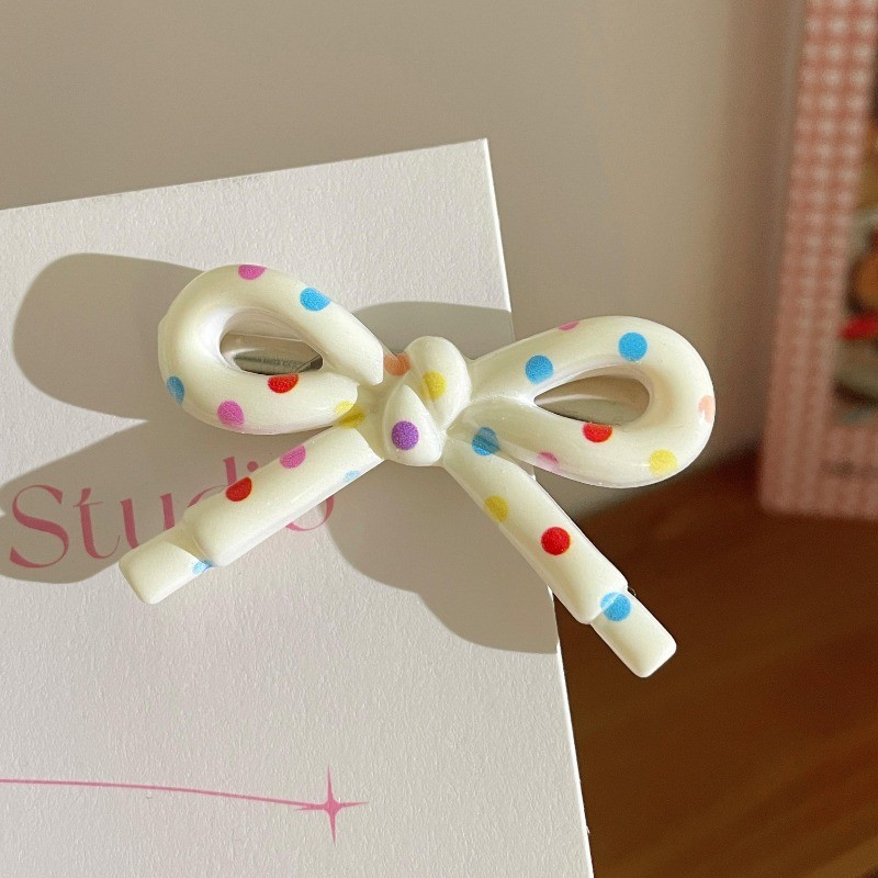 Dopamina adorable clip de cabello para mujeres 2025 nuevo clip lateral de alta gama clip lateral frisa clip de cabello clip de cabello tocado