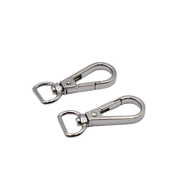 45mm Lobster Clasp Standard Keychain Bag Buckle Accessories Nickel-Plated Chrome-Plated 81241 Travel Metal Pendant