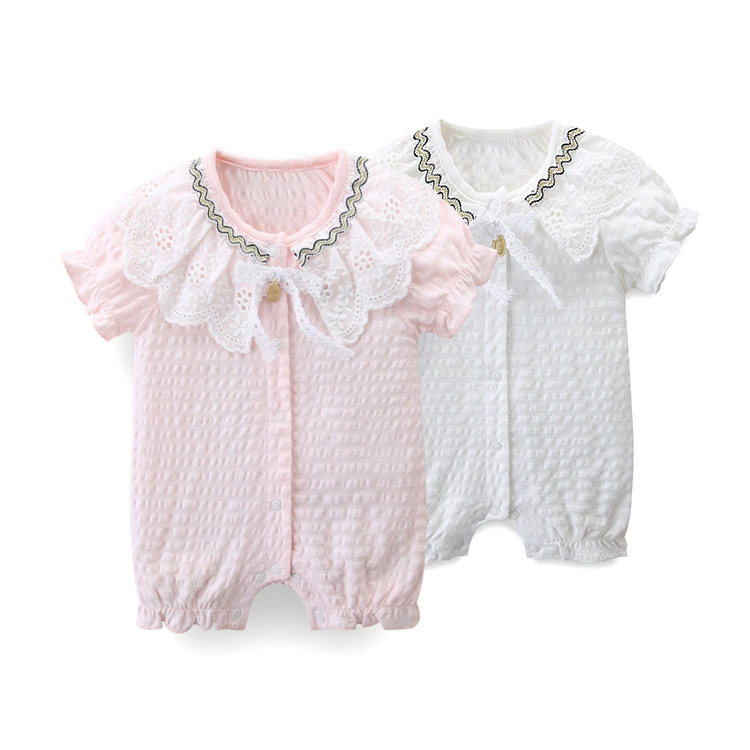 idea Summer bodysuit girl's for new born, summer clothing, with short sleeve