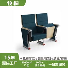 定新款礼堂椅排椅电影院座椅带写字企业会议室连排座椅阶梯报告厅