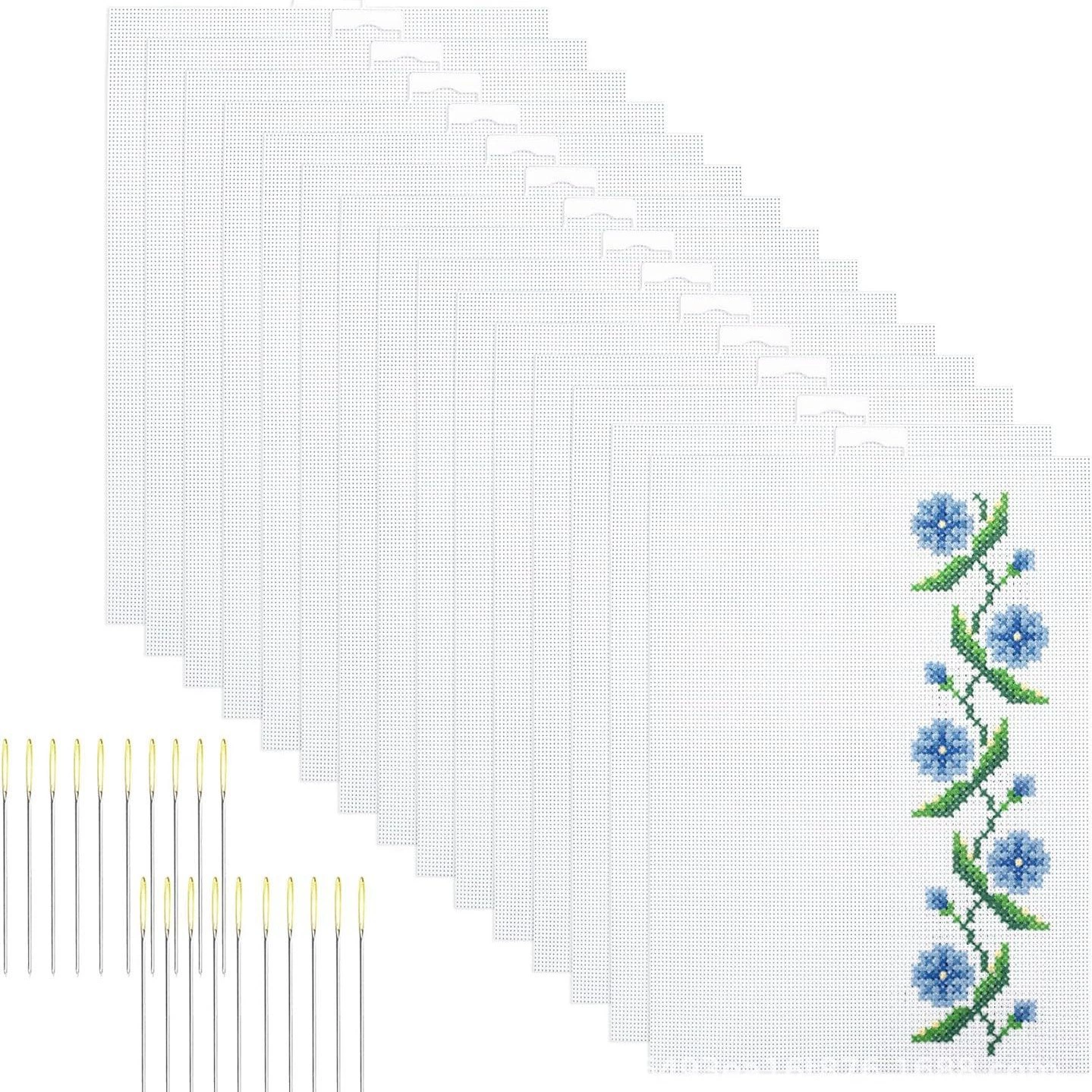 Перфорированный пластик сшитый холст крестом вышивка пластиковая сетка холст DIY крючком для вышивки