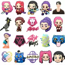 鞋扣;吸管;冰箱贴