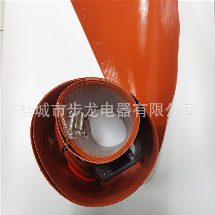 200L油桶硅橡胶加热带 硅橡胶电加热板 可控温硅橡胶电热带