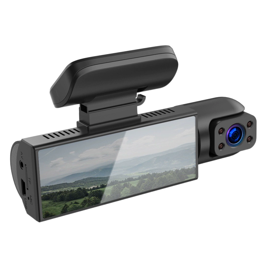 Трансграничный Новый IPS1296P HD экран ночного видения металлический автомобиль передний автомобиль двойной объектив WIFIM8 регистратор вождения