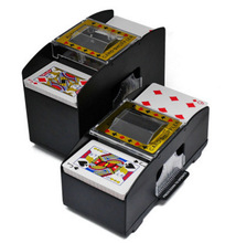 洗牌機洗牌器 撲克自動洗牌機 裝電池用 亞馬遜 德州撲克洗牌器