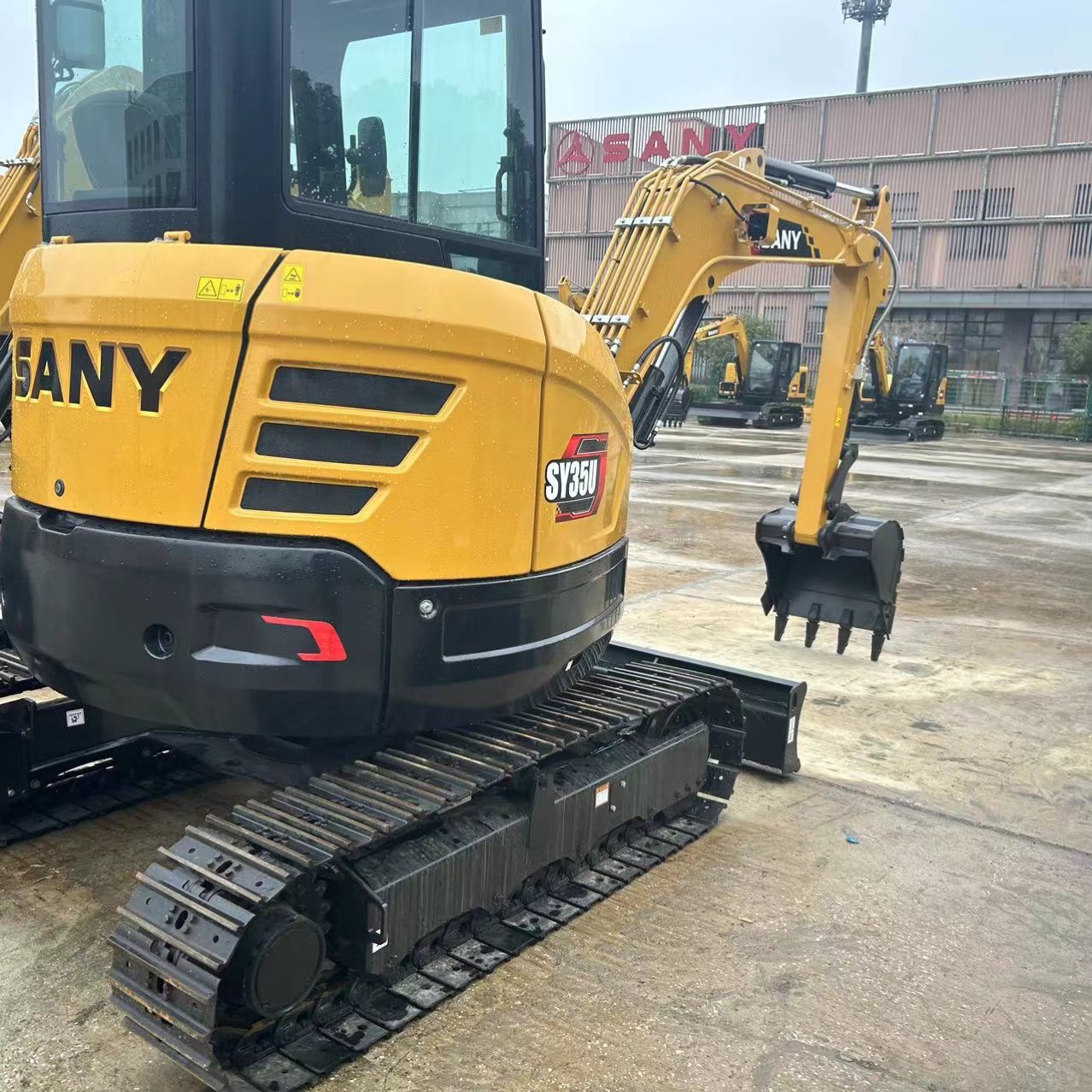 Sany3518 y 20 pequeña excavadora 2023 inventario de automóviles de segunda mano precio de venta exportación al extranjero