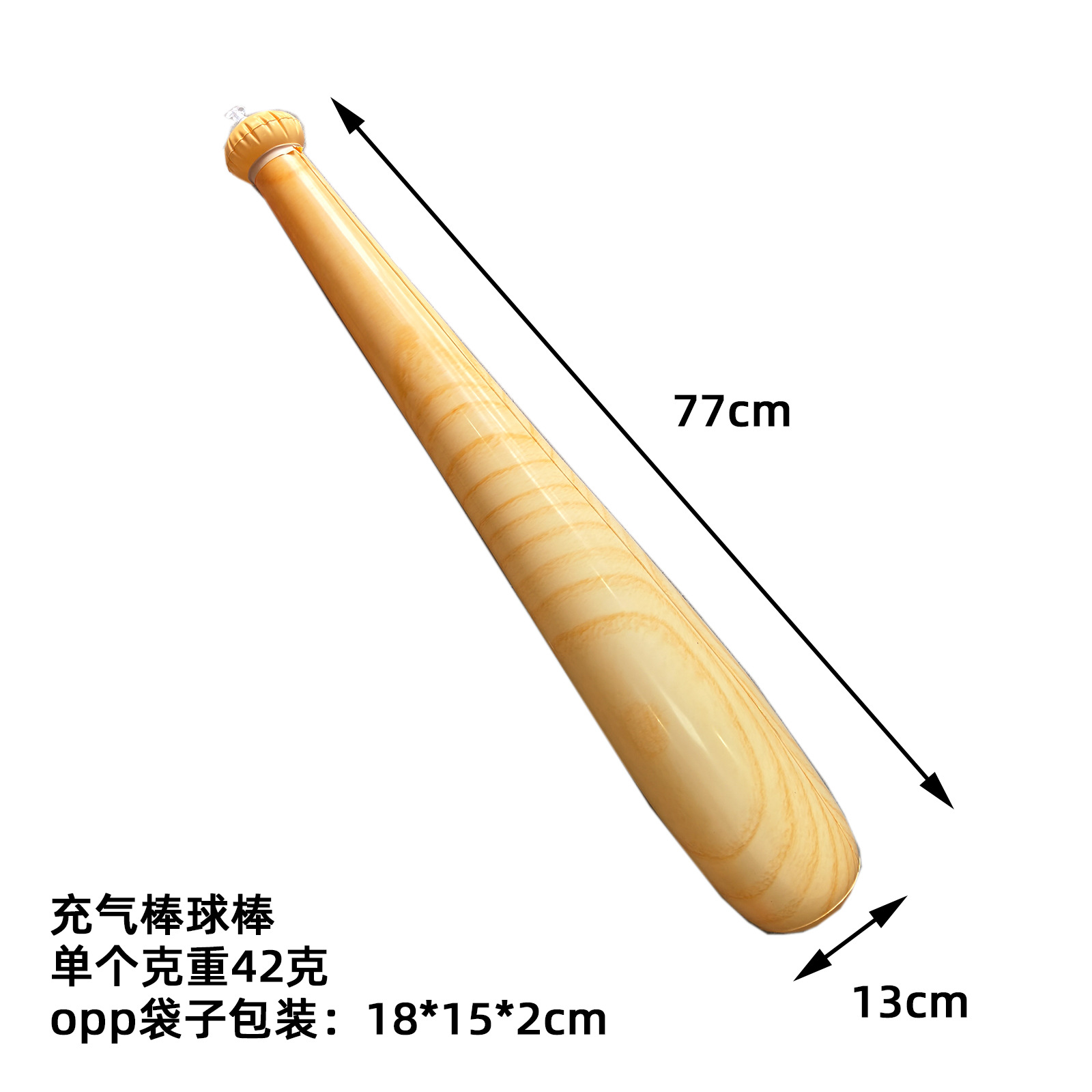 80 bate de béisbol amarillo