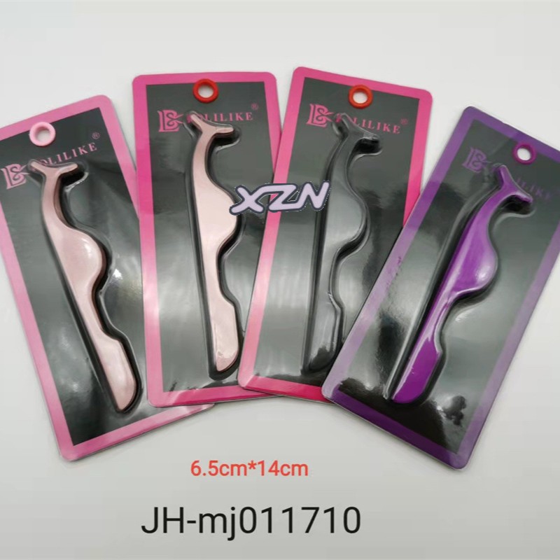 Herramientas de maquillaje de pestañas de color cejas pinzas de cejas falsas pestañas auxiliares pestañas cuánticas suministro de fabricantes