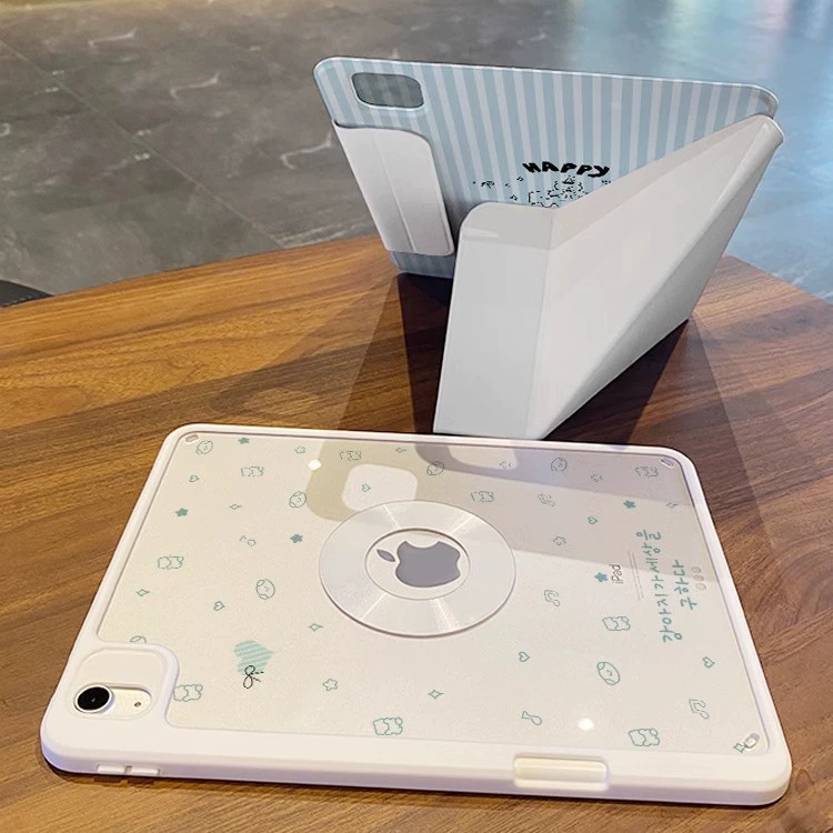 Чехол с магнитным кольцом и разъёмной подставкой для iPad Air 6, защитный чехол для 13-дюймового устройства, совместим с Huawei MatePad 11.5S и Apple iPad 10-го поколения