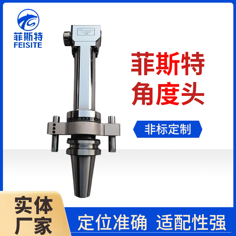 万向角度铣头厂家供应菲斯特 CNC数控微型侧铣头万能直角角度头
