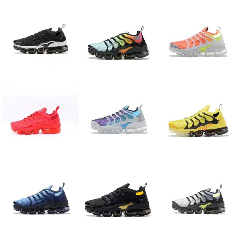 Putian Sports Shoes Tn Full-Length Air Cushion Shoes Men's Basketball Running Shoes Max270 Batch Increased Breathable Air Cushion Shock Absorption