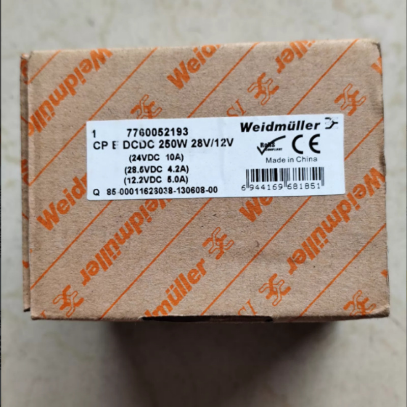 Weidmuller魏德米勒开关电源 CP E DCDC 250W 28V/12V 7760052193
