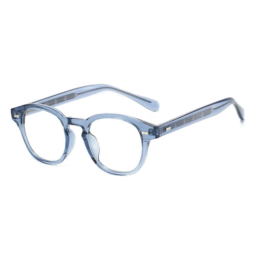 New 25 Pieces Retro Round Frame Non-prescription Sunglasses for Men and Women, TR90 Frame, Unique Blue Light Protection, High-end and Fashionable
