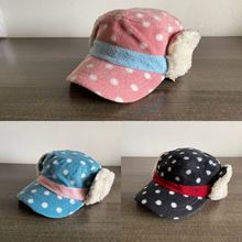 外貿原單韓國同款兒童帽子2022新款秋冬刺綉男女童鴨舌帽棒球帽