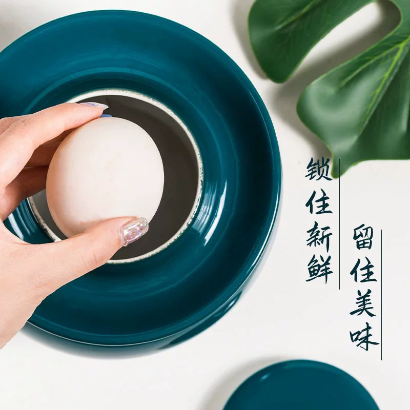 Банка для маринадов Цзиндэчжэнь с крышкой, бытовая глиняная банка для маринадов, маленькая банка для маринованных огурцов, банка для квашеной капусты, герметичная керамика