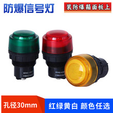 BD8030防爆防腐信号灯AC220V 防爆箱电源指示灯380V 开孔孔径30mm