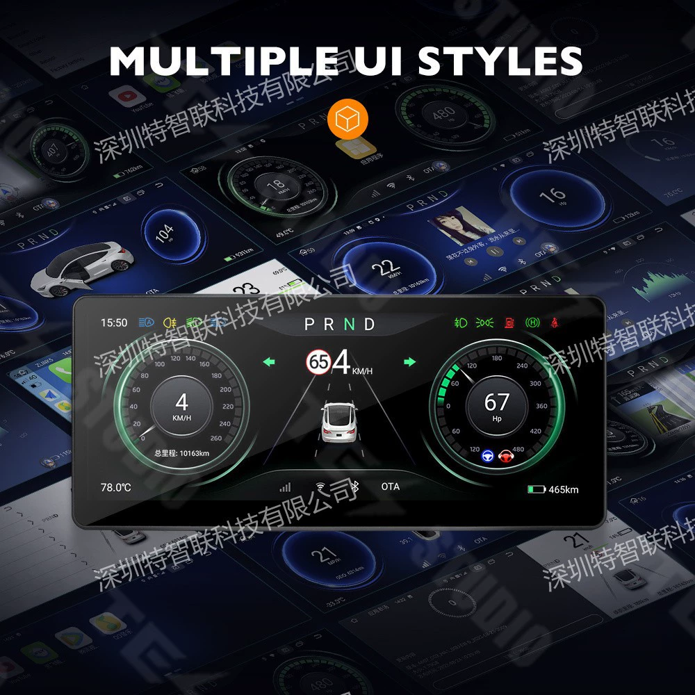 Для Tesla Model3/Y10.25 дюймов Android смарт-панель дисплея поддерживает память OTA4G