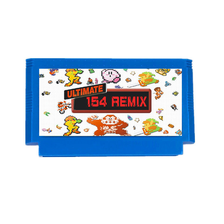 8-bit TV red and white machine FC card with 154 in one game card Zelda final fantasy card STAR Memory
