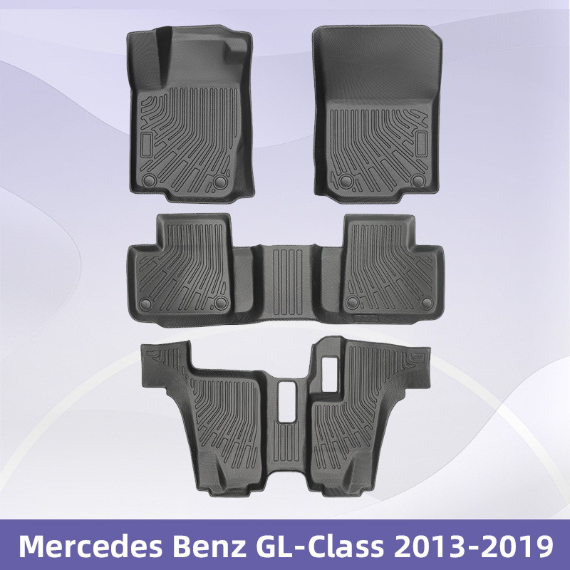 Aplicable a Mercedes Benz GL-Class 2013 - 2019 3D TPE para todo el tiempo