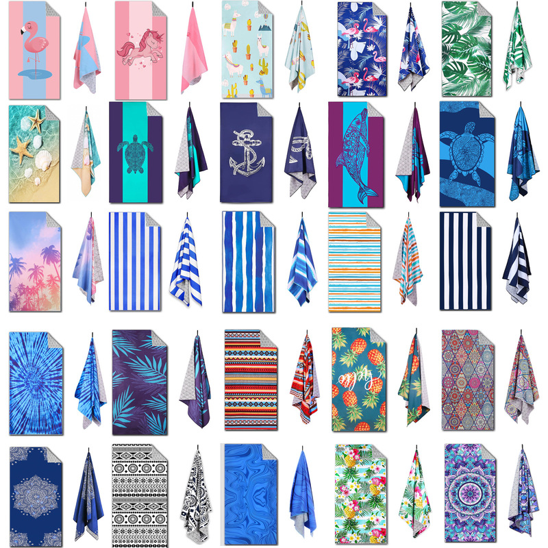 Soft skin-friendly flannel beach towel digital printing yoga swimming sports bath towel sweat absorbent quick-drying towel wholesale Soft skin-friendly flannel beach towel digital printing yoga swimming sports bath towel sweat absorbent quick-drying towel wholesale