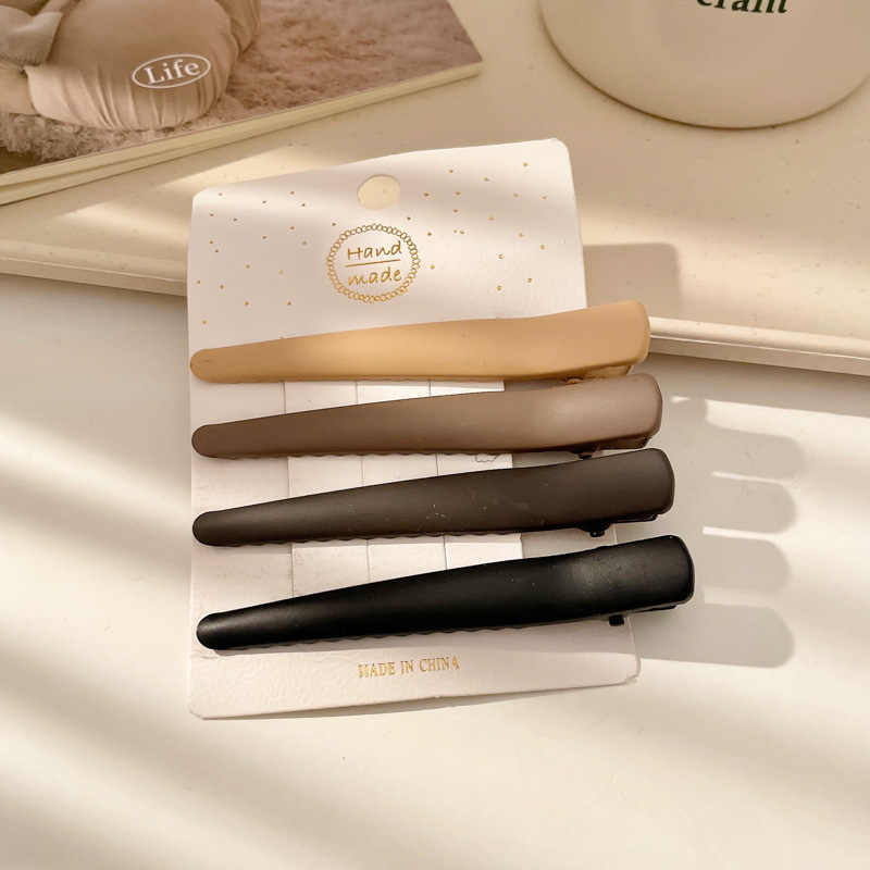 Horquilla de dopamina rosa y2k accesorios de horquilla redonda de mujer sin costuras lindo clip lateral pequeño nuevo clip de flequillo mujer