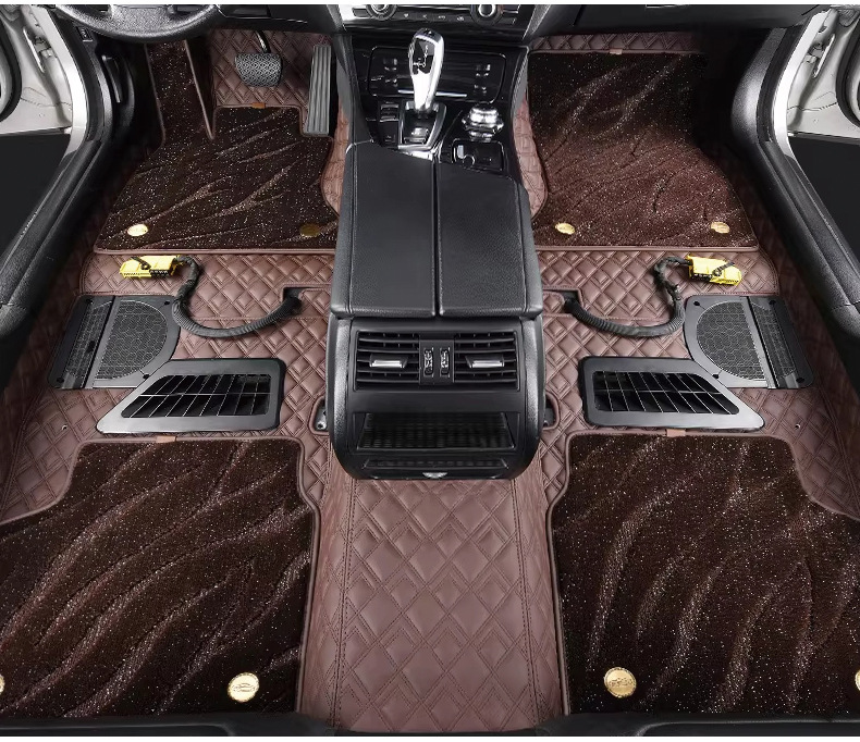 360 Aviation-Grade Soft Car Floor Mats, 360-Degree Full-Coverage Floor Mats, Suitable for Any Car Model, Available for Dropshipping