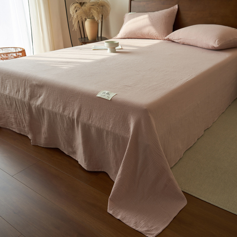 Sábanas de doble hilo - arena de soja ligera