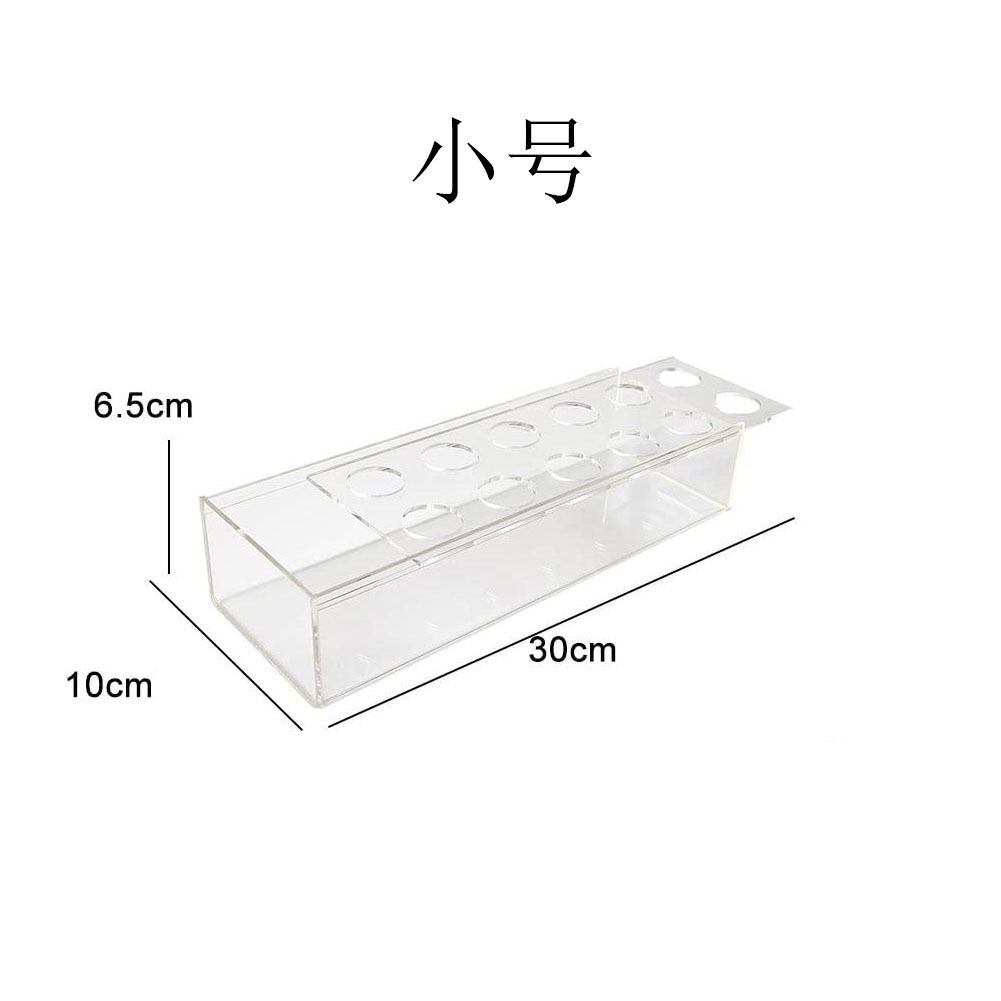 Acrylic modern flower plug -in vase -low -low vase