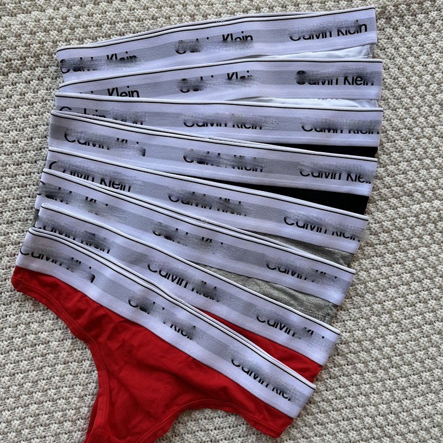 Red thong for the zodiac year, C-brand original label, JENNIE's same style, cotton seamless low-rise original letter sexy women's T-pants