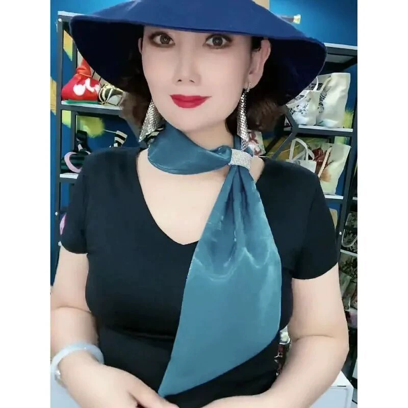 Universal summer scarf, neckerchief, internet celebrity, with neck protection