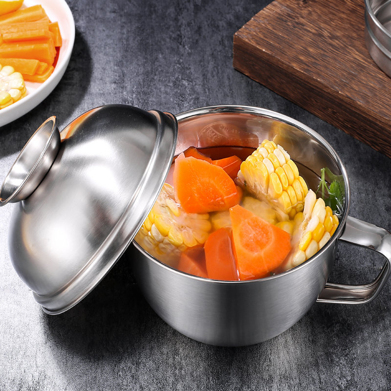 不鏽鋼飯盒304保鮮帶格便當盒學生食堂裝菜飯盒快餐杯便攜泡麵杯