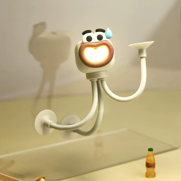 Beige Octopus Lamp (Suspension Cup)