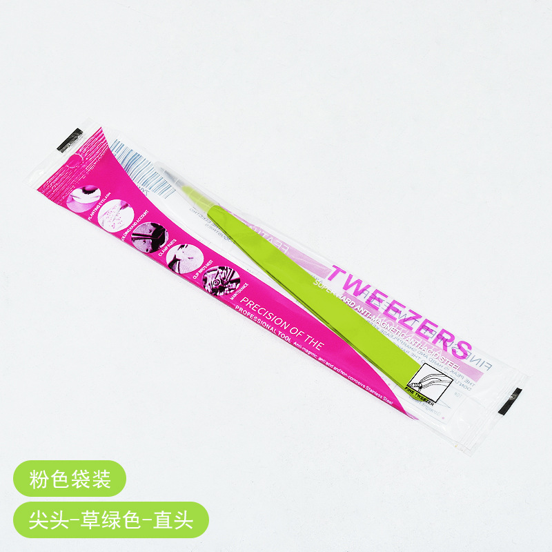 1.0 뾰족한 과일 그린 스트레이트 헤드 (로즈 레드 백)