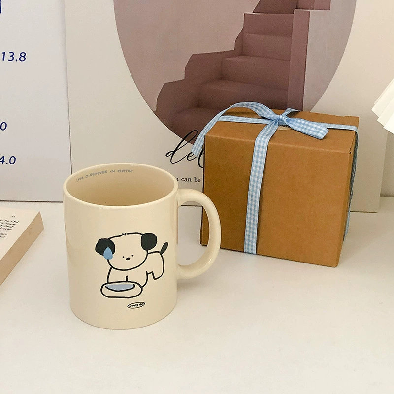 Нем spoke green puppy керамическая кружка Марк кружка девушка общежитие питьевая кружка для дома пара молочная кружка кофейная кружка