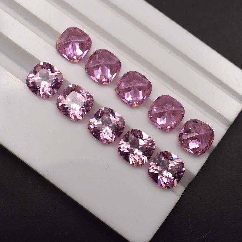 Fat Square Pink Sapphire Loose Stone
