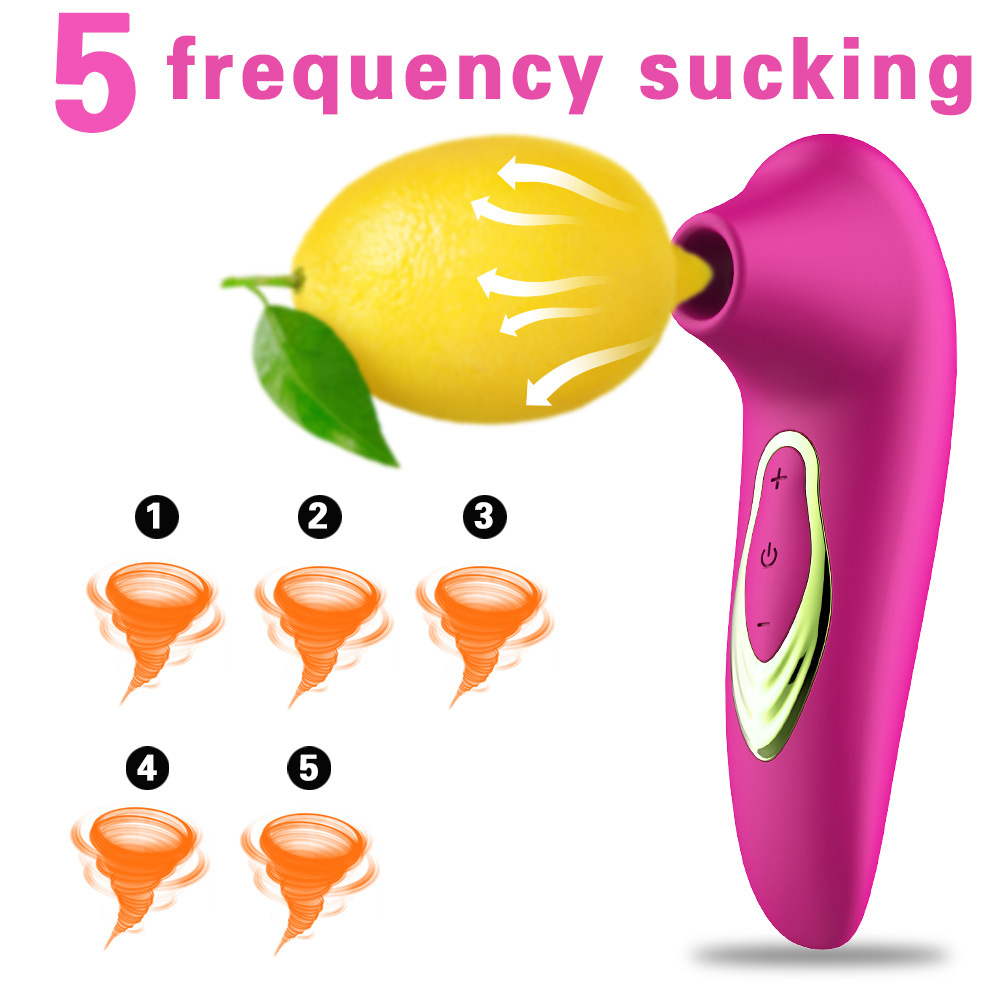 Rose Vibrator Clit Suction Massager For Women Powerful Stimulation_voghion.com