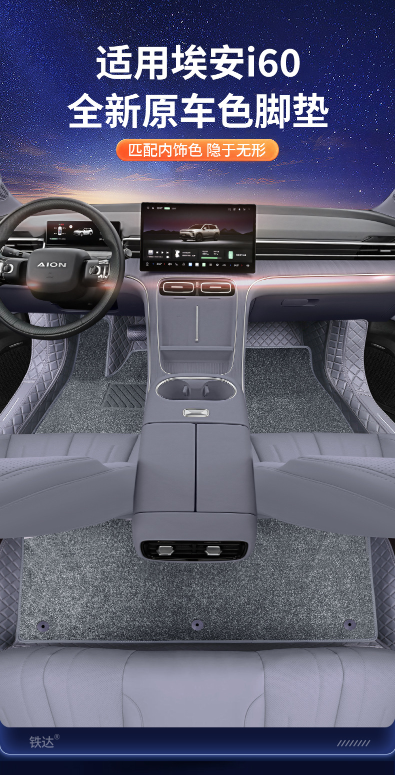 Car Floor Mats for Aion i60 2026 Full Coverage