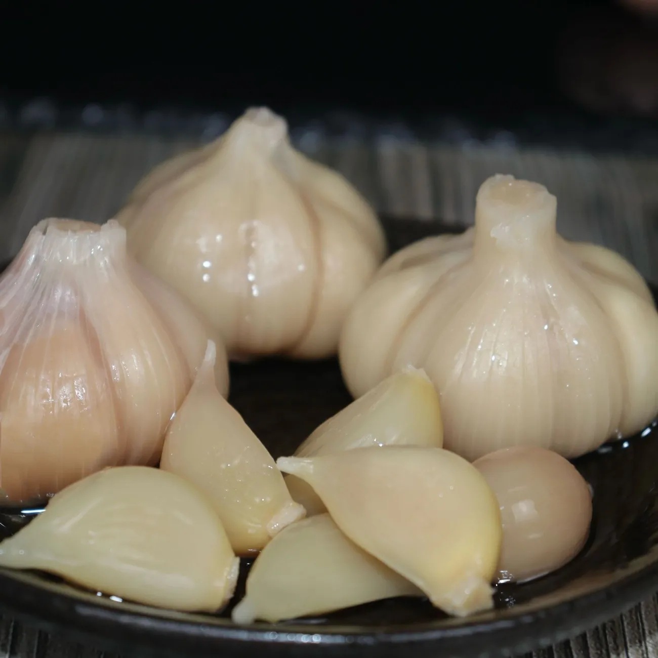非遗四川泡菜农家正宗泡大蒜头咸口下饭菜原味腌制嫩蒜