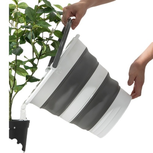 Amazon Folding Bucket Camping Picnic Portable Live Fish Bucket Water Bucket Extra Large Outdoor Silicone Portable Bucket