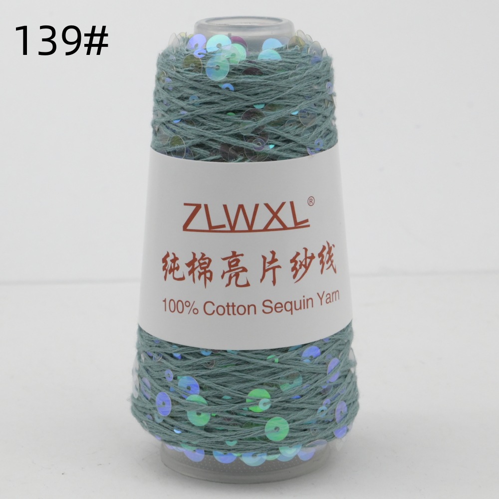 500 gramos de hilo de algodón 3mm 6mm hilo de lenteja tejido a mano